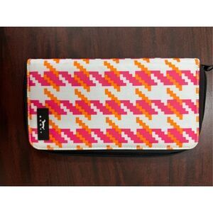 Scout Pink and Orange Zipper Wallet